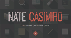 Desktop Screenshot of natecasimiro.com